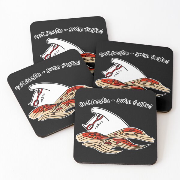 Item preview, Eat pasta swim fasta designed and sold by eri-morie.