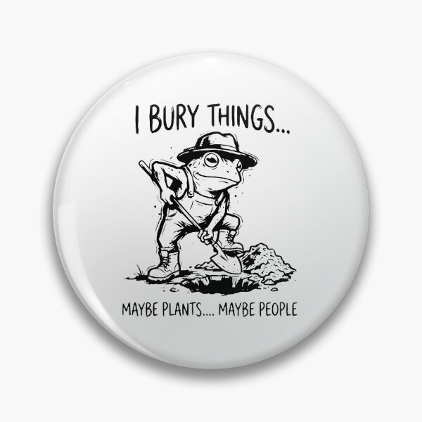 Item preview, I Bury Things Maybe Plants Maybe People designed and sold by sawczy-shop.