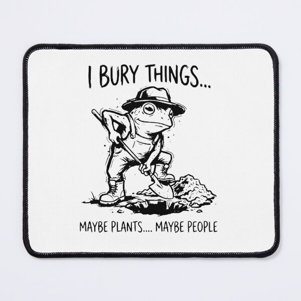 Item preview, I Bury Things Maybe Plants Maybe People designed and sold by sawczy-shop.