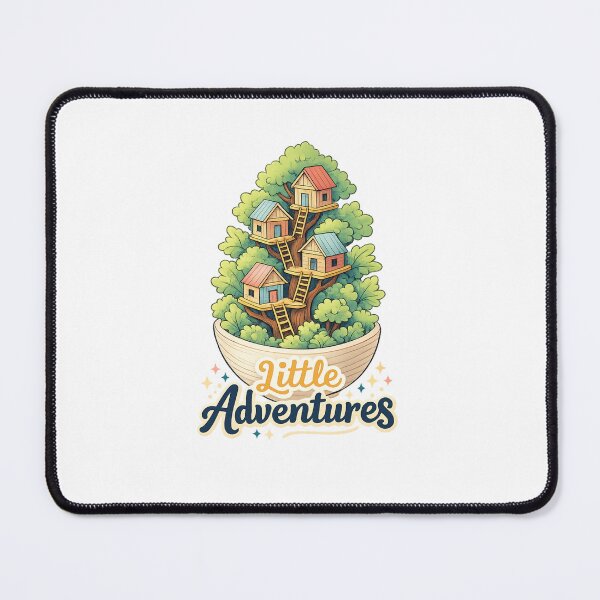 Item preview, Little Adventure Mini Treehouse Fantasy Art designed and sold by SoftSproutstu.