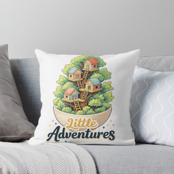 Item preview, Little Adventure Mini Treehouse Fantasy Art designed and sold by SoftSproutstu.
