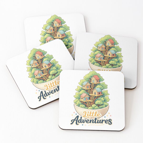 Item preview, Little Adventure Mini Treehouse Fantasy Art designed and sold by SoftSproutstu.