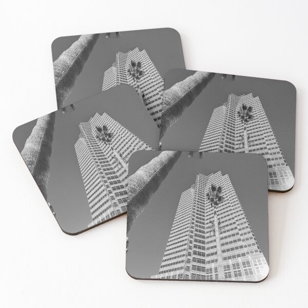 Item preview, Building LA with Palm Trees Nakatomi Plaza designed and sold by Susan4Travel.