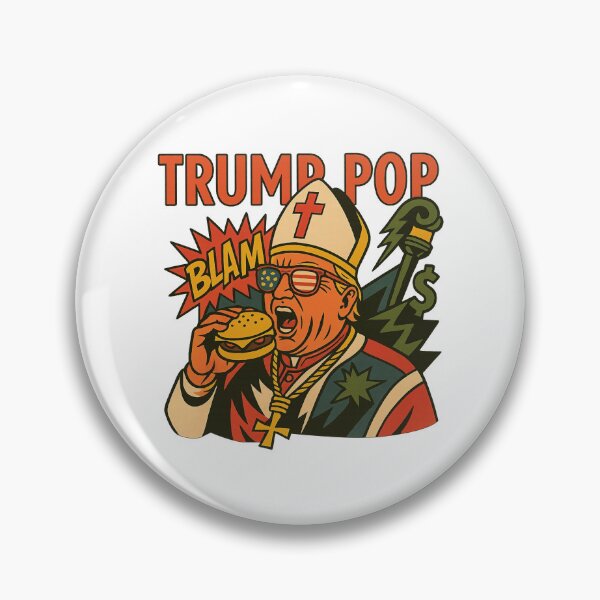 Item preview, Da Pope Trump Pope Burger - Pope Leon XIV 2026 – Chicago’s First American Pope Design designed and sold by William-Do-X.