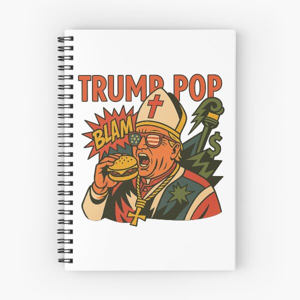 Item preview, Da Pope Trump Pope Burger - Pope Leon XIV 2026 – Chicago’s First American Pope Design designed and sold by William-Do-X.