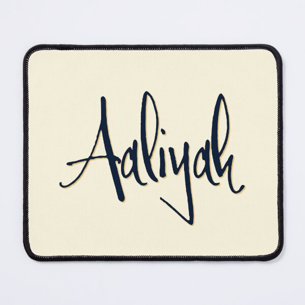 Item preview, AALIYAH personalized type design designed and sold by CharlottePlaceArt.