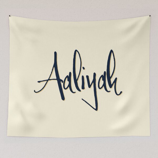 Item preview, AALIYAH personalized type design designed and sold by CharlottePlaceArt.