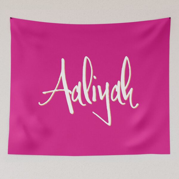 Item preview, AALIYAH personalized type design designed and sold by CharlottePlaceArt.