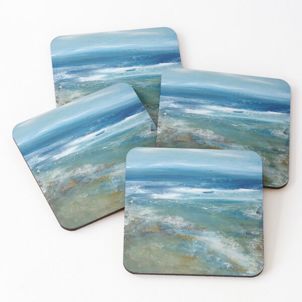 Item preview, Expressive Beach Artwork designed and sold by HelenStamp.