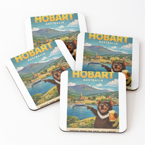 Item preview, Hobart Mount Wellington Derwent River and Salamanca Tasmania Australia designed and sold by Aryabek.