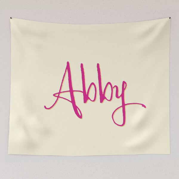Item preview, ABBY personalized type design designed and sold by CharlottePlaceArt.