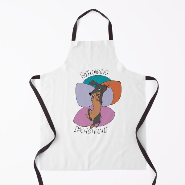 Item preview, Funny Dogs - Freeloading Dachshund designed and sold by avellis illustrations.