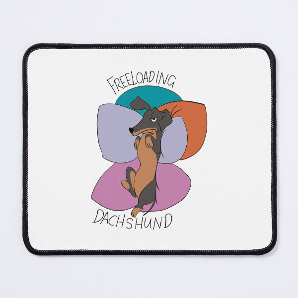 Item preview, Funny Dogs - Freeloading Dachshund designed and sold by avellis illustrations.