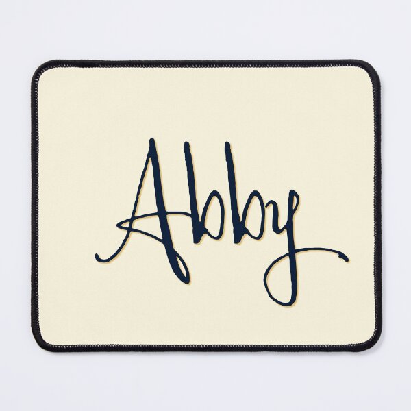 Item preview, ABBY personalized type design designed and sold by CharlottePlaceArt.