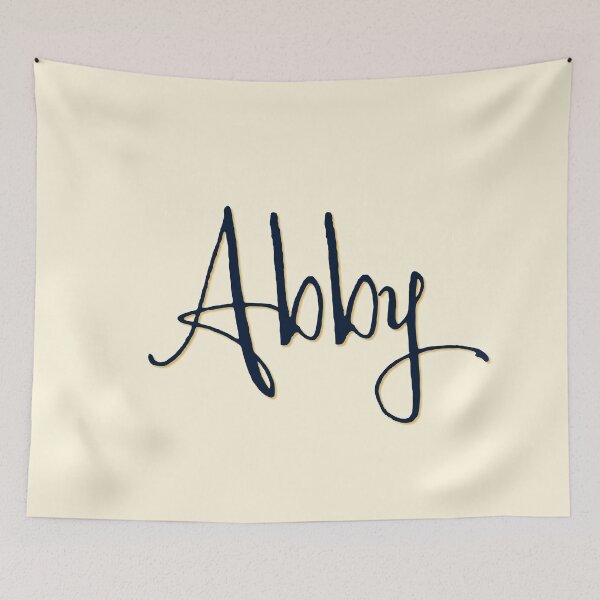 Item preview, ABBY personalized type design designed and sold by CharlottePlaceArt.