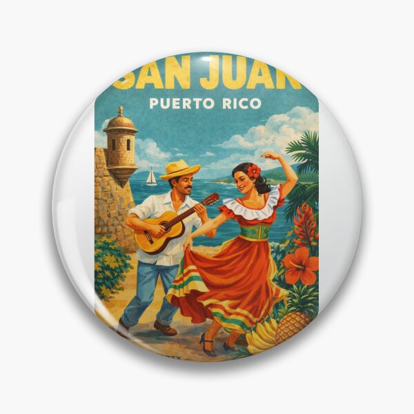 Item preview, San Juan Puerto Rico Old San Juan Coast and Caribbean Culture designed and sold by Aryabek.