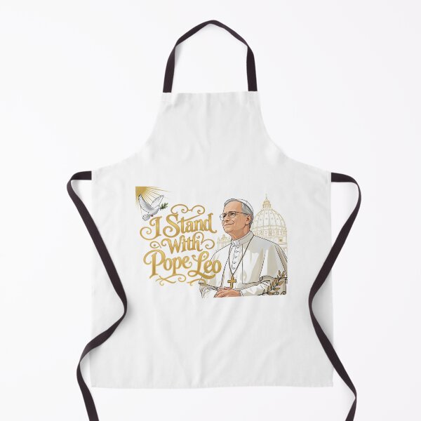Item preview, I Stand With Pope Leo - Chicago Proud - Pope Leon XIV 2026 – Chicago’s First American Pope Design designed and sold by William-Do-X.
