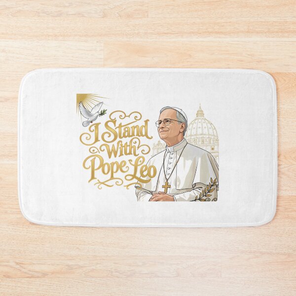Item preview, I Stand With Pope Leo - Chicago Proud - Pope Leon XIV 2026 – Chicago’s First American Pope Design designed and sold by William-Do-X.