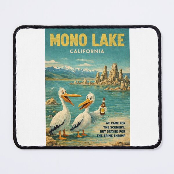 Item preview, Mono Lake Tufa Towers Eastern Sierra and Yosemite Gateway California designed and sold by Aryabek.