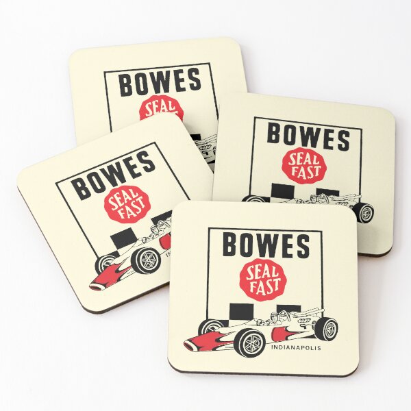 Item preview, 1967 Bowes Seal Fast Indy race car - methanol yellowed print designed and sold by retropetrol.