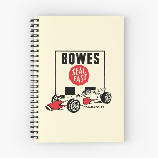Item preview, 1967 Bowes Seal Fast Indy race car - methanol yellowed print designed and sold by retropetrol.