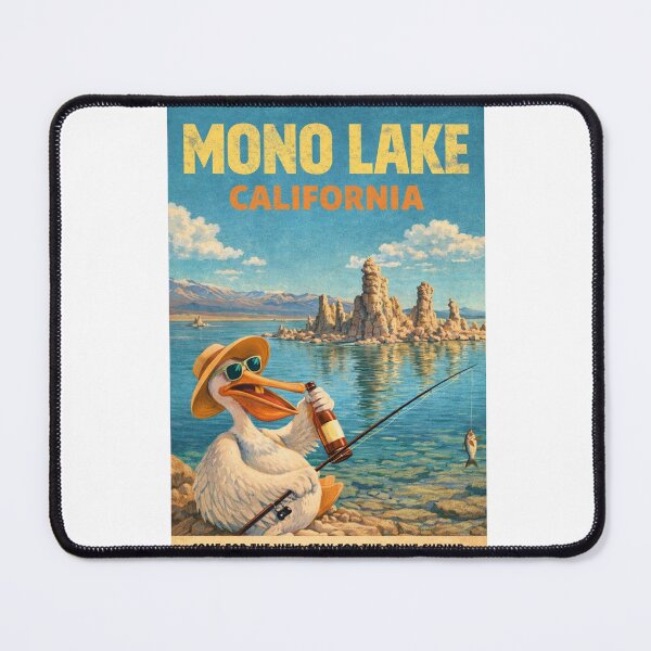 Item preview, Mono Lake California Tufa Formations and Eastern Sierra Landscape designed and sold by Aryabek.