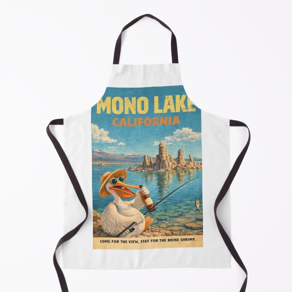 Item preview, Mono Lake California Tufa Formations and Eastern Sierra Landscape designed and sold by Aryabek.