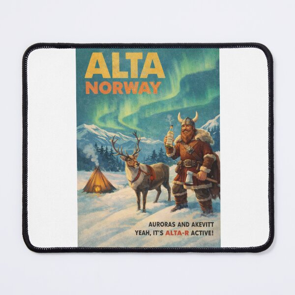 Item preview, Alta Finnmark Northern Lights and Sápmi Arctic Norway designed and sold by Aryabek.