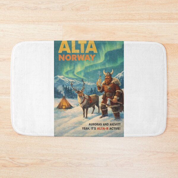 Item preview, Alta Finnmark Northern Lights and Sápmi Arctic Norway designed and sold by Aryabek.