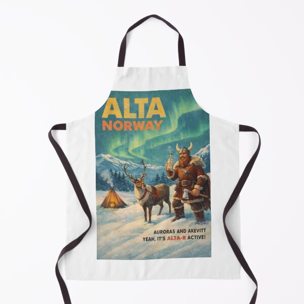 Item preview, Alta Finnmark Northern Lights and Sápmi Arctic Norway designed and sold by Aryabek.