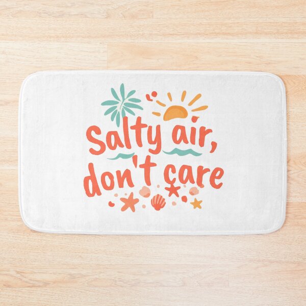 Item preview, Salty Air Don’t Care – Tropical Beach Vibes Summer Design designed and sold by MyTutina.