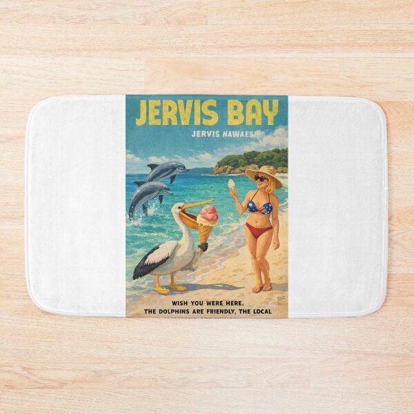 Item preview, Jervis Bay New South Wales Dolphins and Booderee National Park Coast designed and sold by Aryabek.