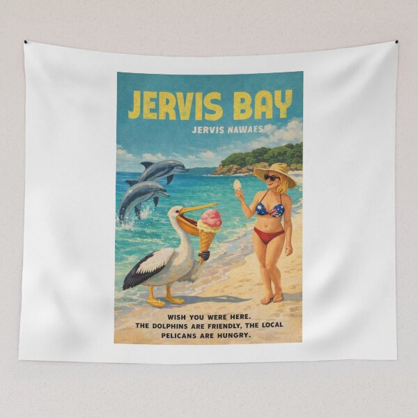 Item preview, Jervis Bay New South Wales Dolphins and Booderee National Park Coast designed and sold by Aryabek.