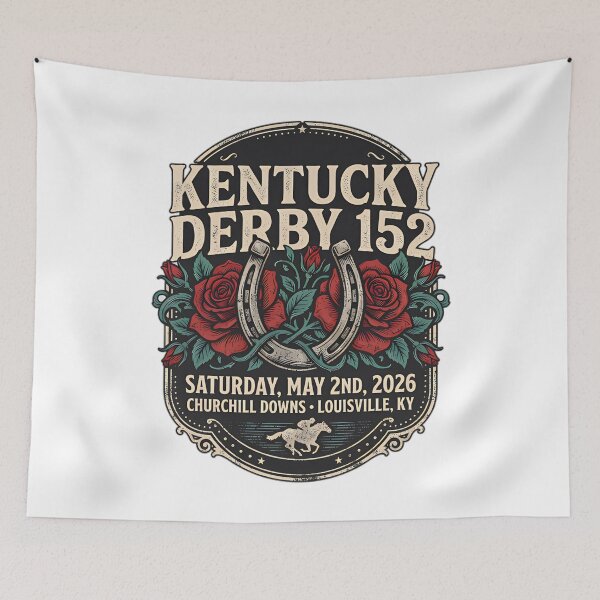 Item preview, Kentucky Derby - Kentucky Derby Celebrating 152 Years, Horse Racing, Kentuck Derby Day designed and sold by GhostSusp.