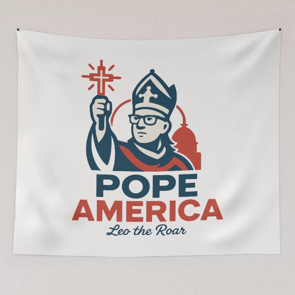 Item preview, Pope Leo Pope America - Pope Leo - Pope Leon XIV 2026 – Chicago’s First American Pope Design designed and sold by William-Do-X.