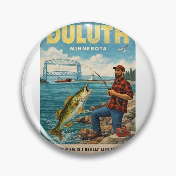 Item preview, Duluth Minnesota Lake Superior North Shore and Canal Park Harbor designed and sold by Aryabek.