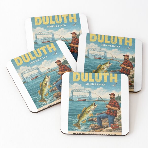 Item preview, Duluth Minnesota Lake Superior North Shore and Canal Park Harbor designed and sold by Aryabek.