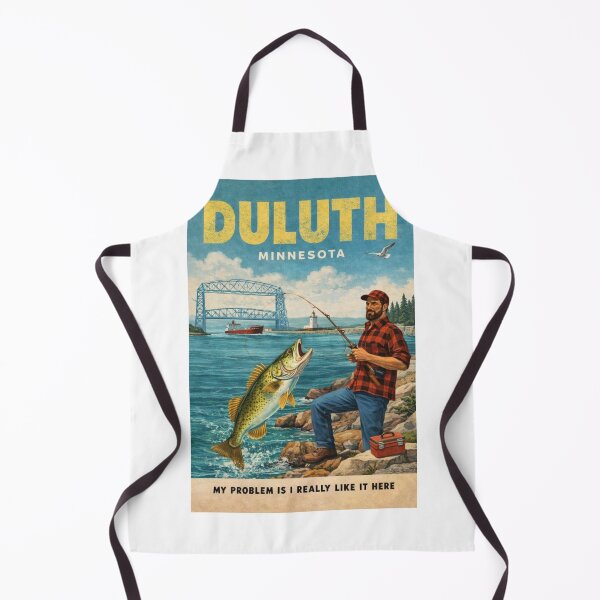 Item preview, Duluth Minnesota Lake Superior North Shore and Canal Park Harbor designed and sold by Aryabek.