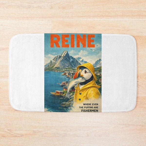 Item preview, Reine Lofoten Islands Moskenesøya and Norwegian Sea Coast Norway designed and sold by Aryabek.