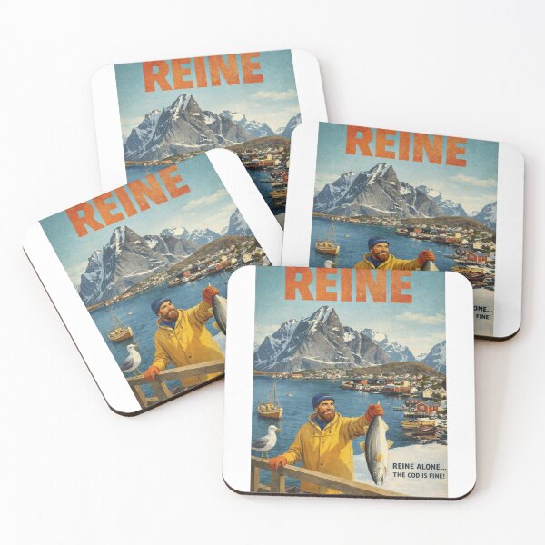 Item preview, Reine Lofoten Moskenesøya Fishing Village and Vestfjorden Norway designed and sold by Aryabek.
