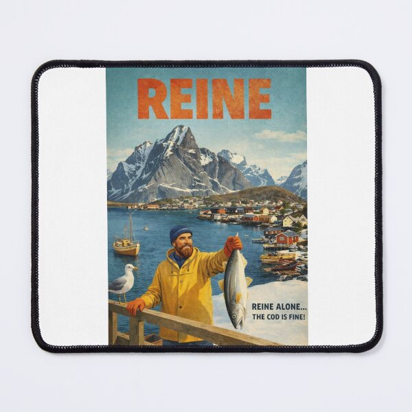 Item preview, Reine Lofoten Moskenesøya Fishing Village and Vestfjorden Norway designed and sold by Aryabek.