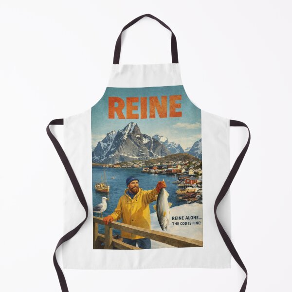 Item preview, Reine Lofoten Moskenesøya Fishing Village and Vestfjorden Norway designed and sold by Aryabek.