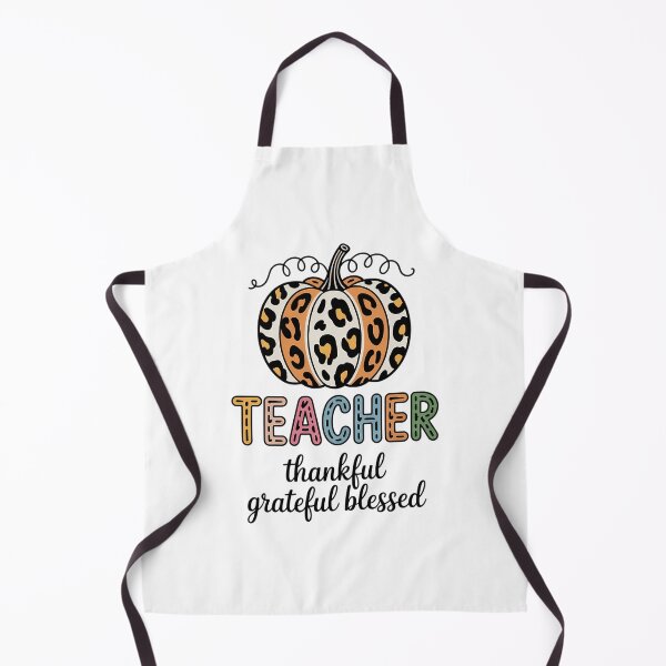 Item preview, Pumpkin Leopard Print Thankful Grateful Blessed Teacher Fall designed and sold by PunkNation-Arts.