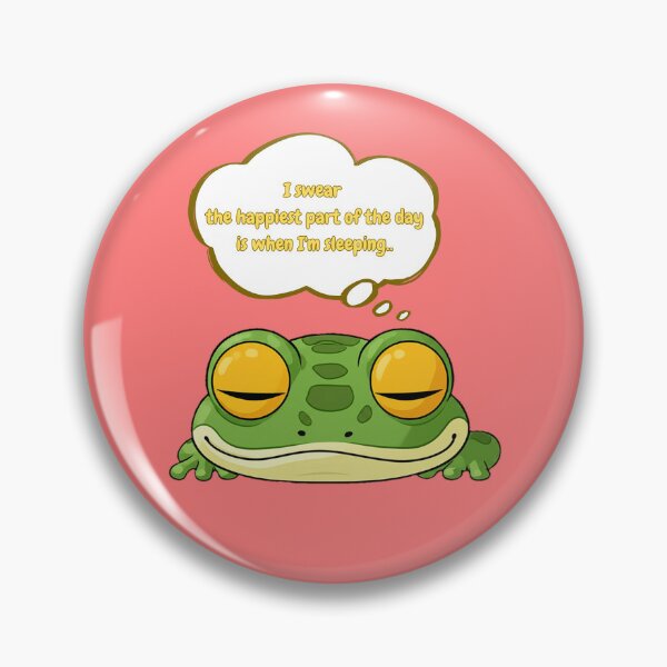 Item preview, Green Froggy Love Sleeping designed and sold by Nature's Chibis.