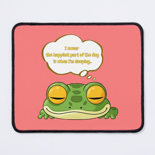Item preview, Green Froggy Love Sleeping designed and sold by Nature's Chibis.
