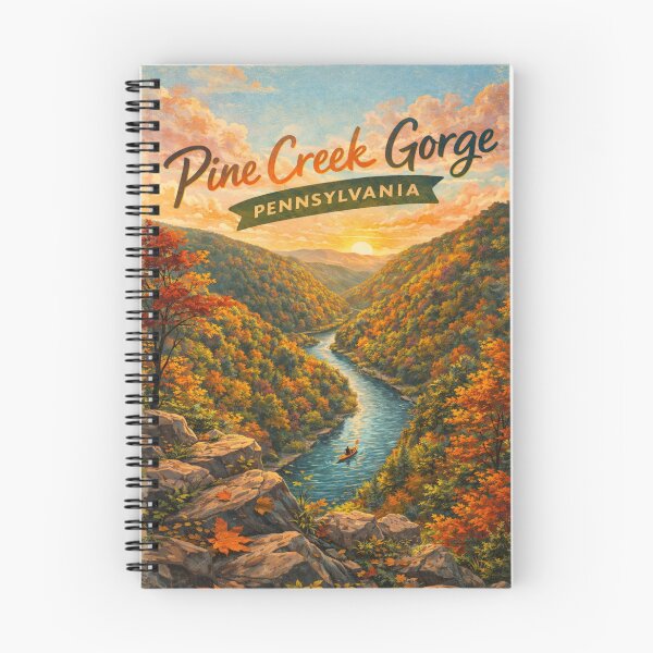 Item preview, Pine Creek Gorge Tioga County Pennsylvania and Pennsylvania Grand Canyon designed and sold by Aryabek.
