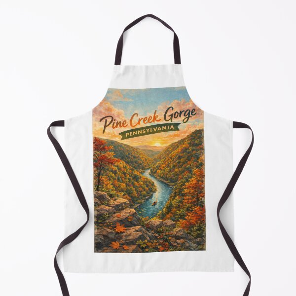 Item preview, Pine Creek Gorge Tioga County Pennsylvania and Pennsylvania Grand Canyon designed and sold by Aryabek.