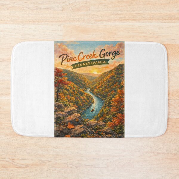 Item preview, Pine Creek Gorge Tioga County Pennsylvania and Pennsylvania Grand Canyon designed and sold by Aryabek.