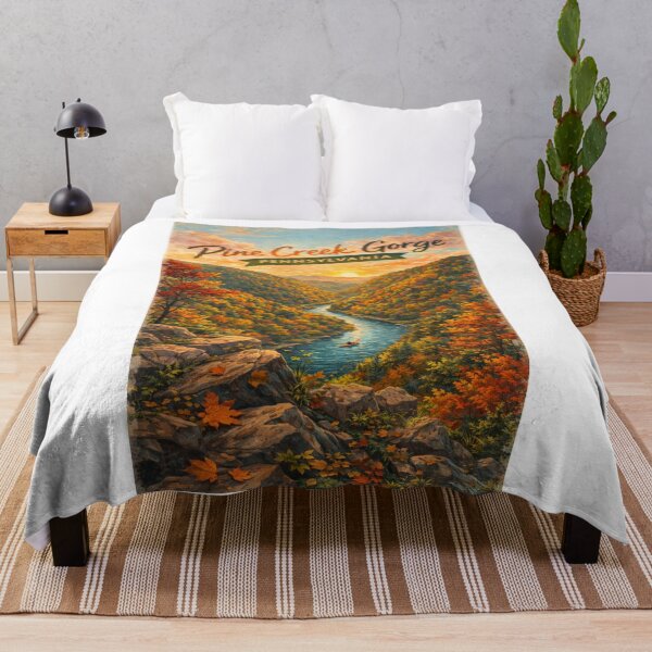 Item preview, Pine Creek Gorge Tioga County Pennsylvania and Pennsylvania Grand Canyon designed and sold by Aryabek.