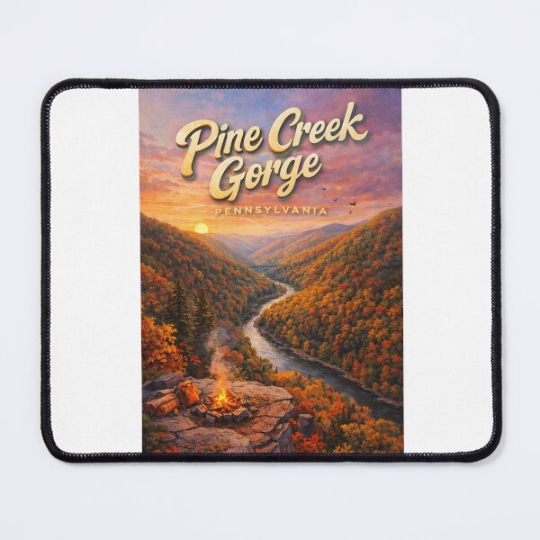 Item preview, Pine Creek Gorge Pennsylvania Grand Canyon and Appalachian Mountains designed and sold by Aryabek.